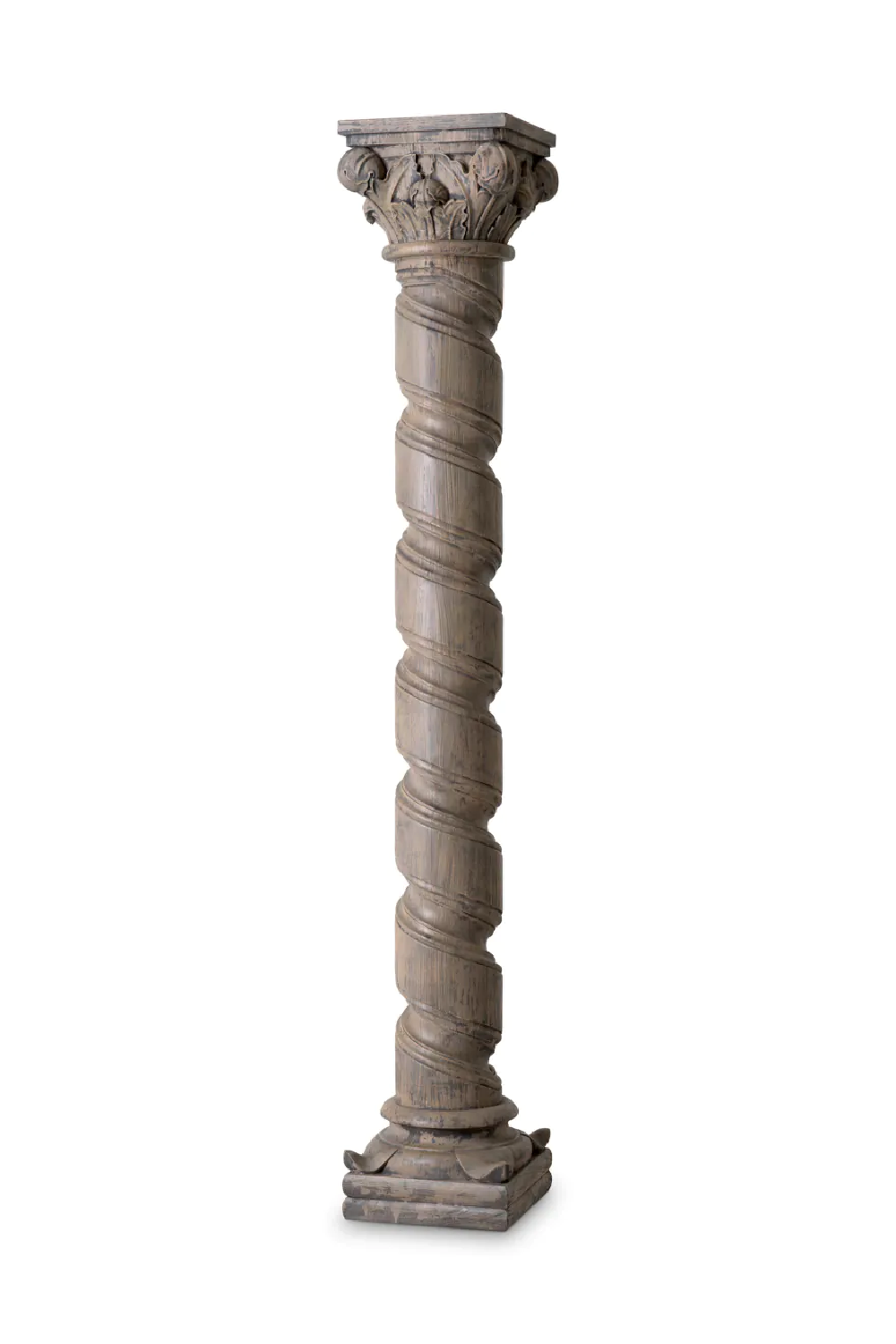 Antique Wooden Column Veneto | Eichholtz Miami