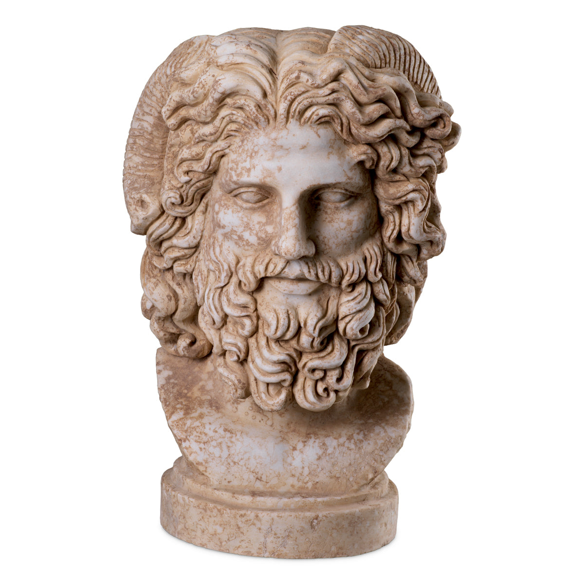 Greek God Marble Statue Zeus | Eichholtz Miami