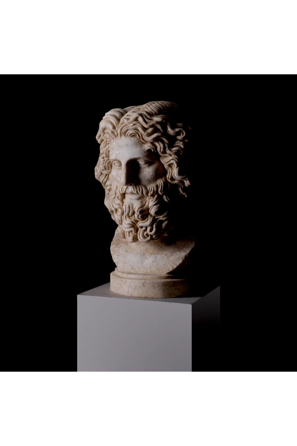 Greek God Marble Statue Zeus | Eichholtz Miami