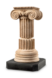 Fluted Marble Column Artemis | Eichholtz Miami
