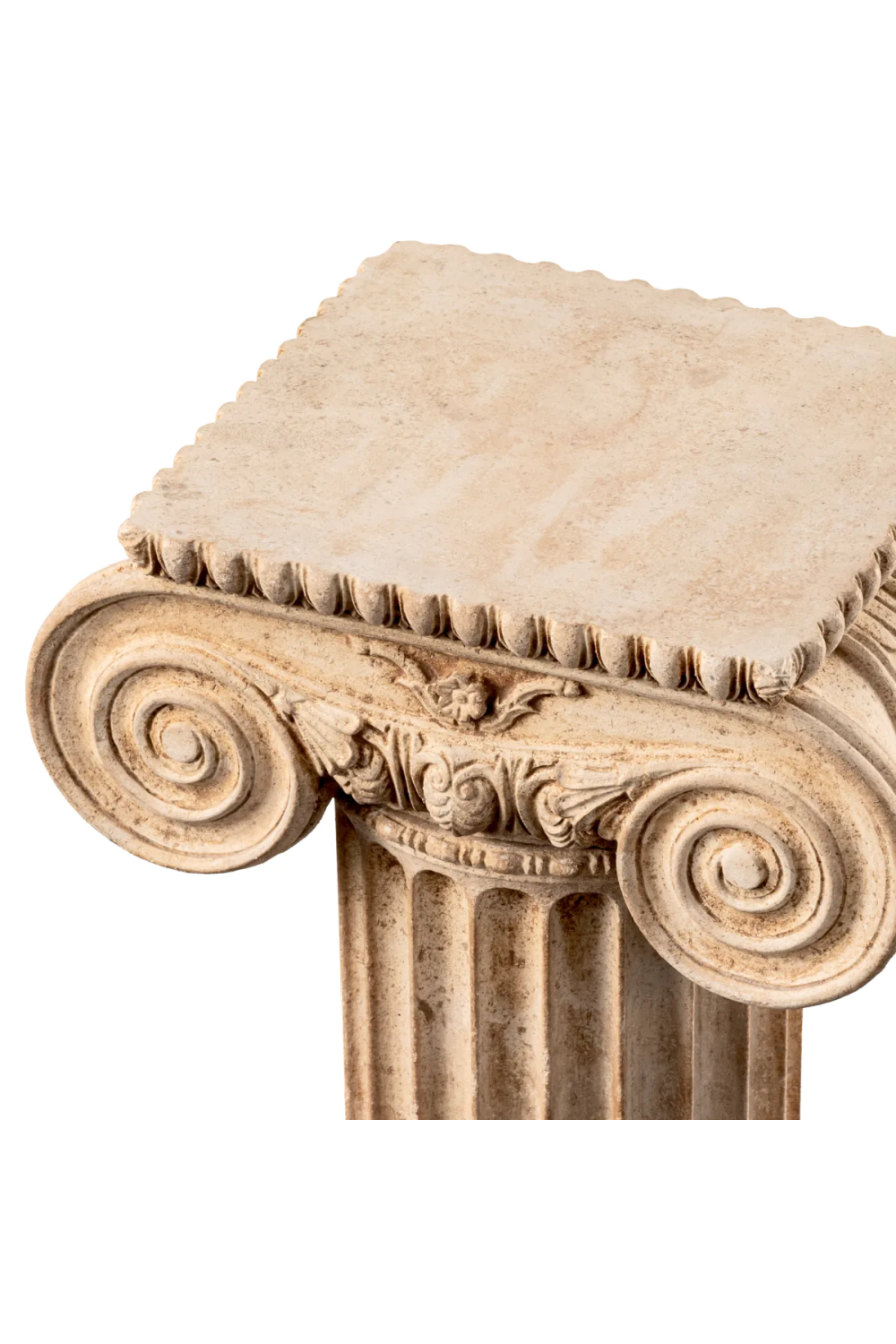 Fluted Marble Column Artemis | Eichholtz Miami