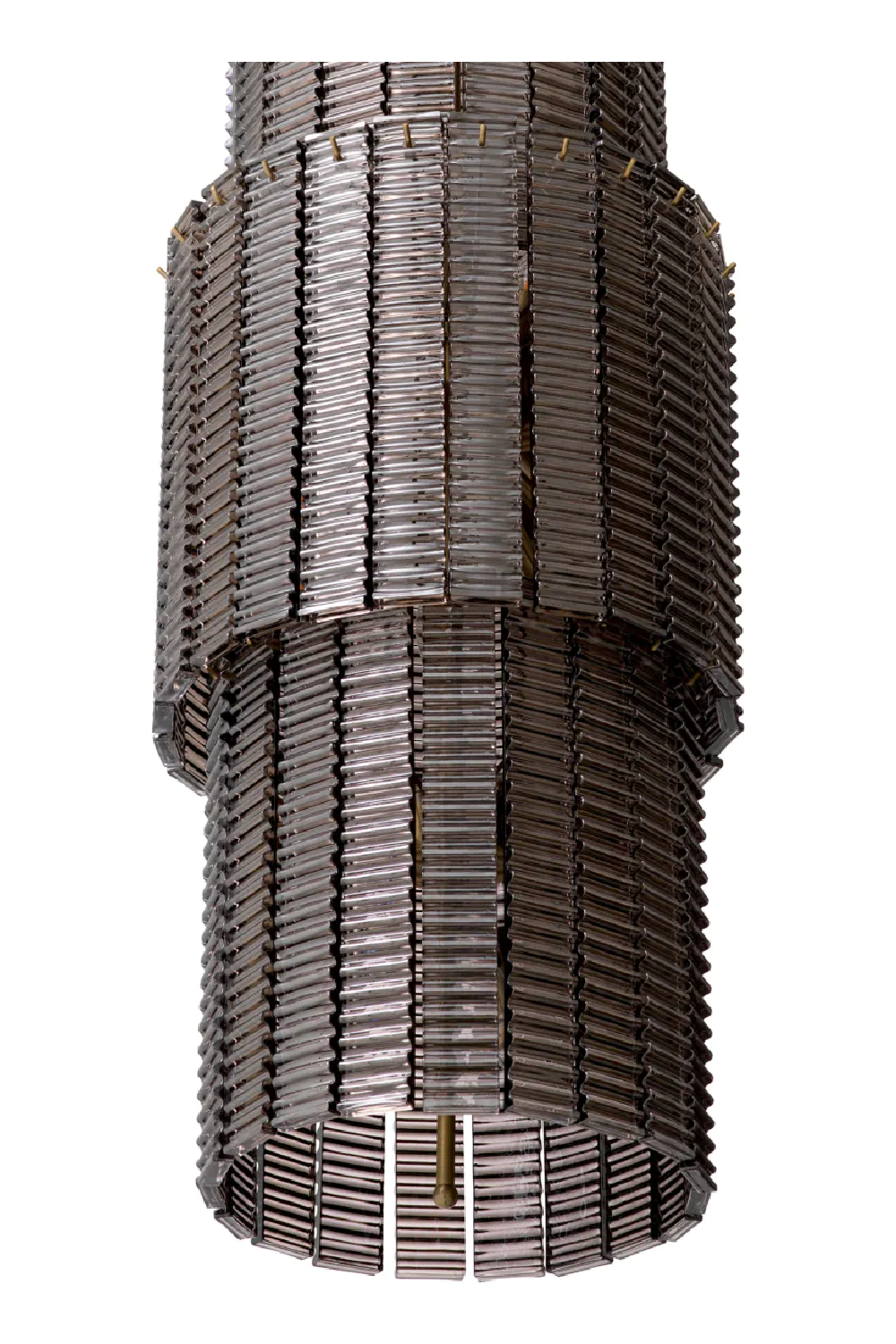 Ridged Glass Chandelier Imperial | Eichholtz Miami