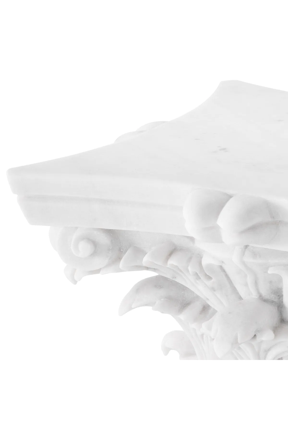 White Marble Coffee Table Acanthus | Eichholtz Miami