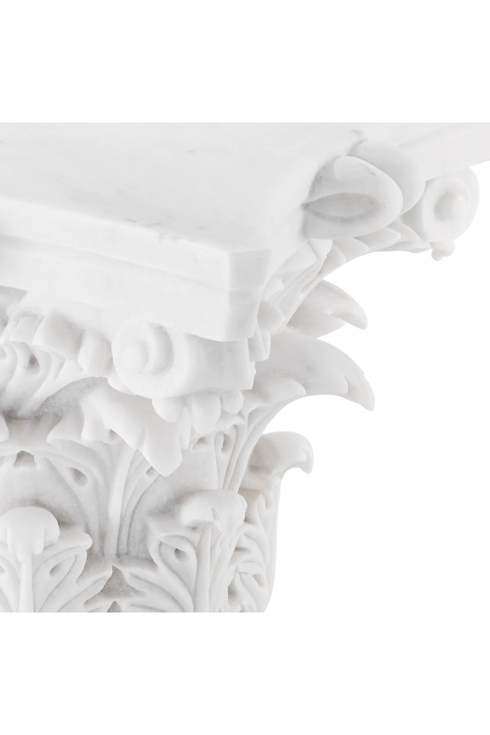 White Marble Coffee Table Acanthus | Eichholtz Miami