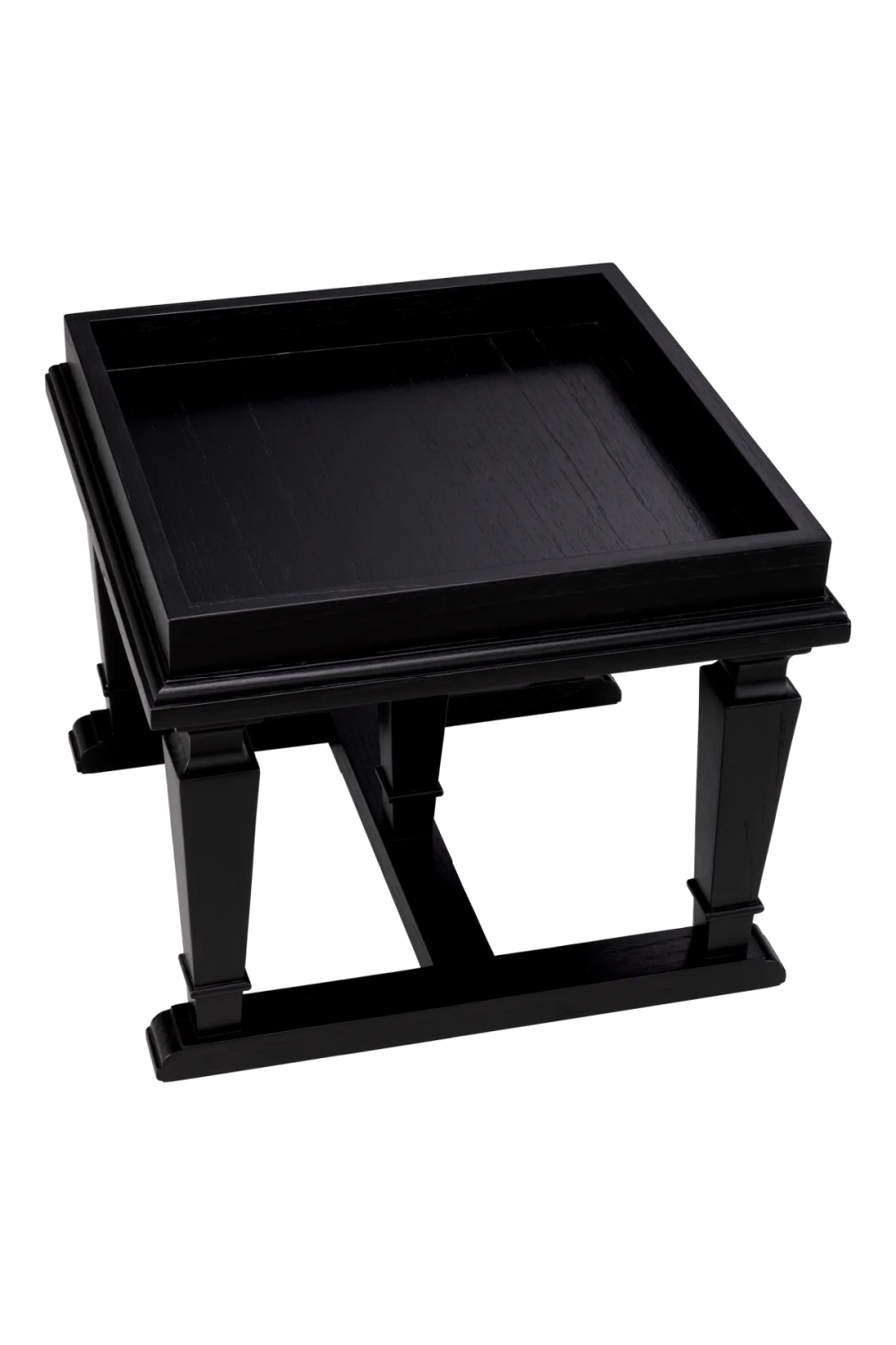 Black Square Side Table Americana | Eichholtz Miami