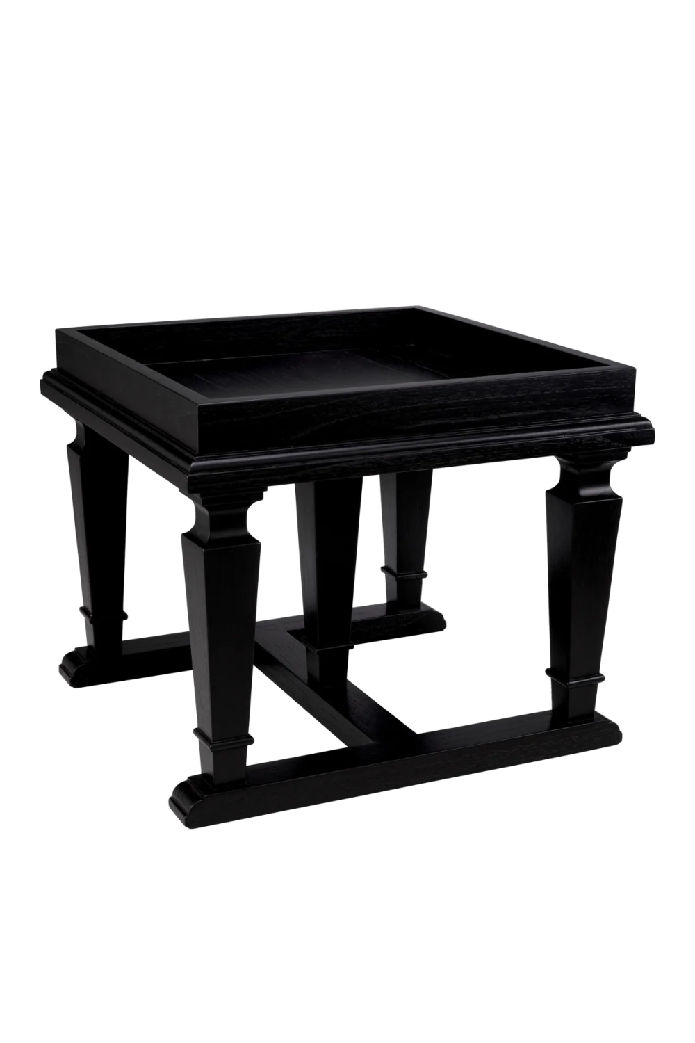 Black Square Side Table Americana | Eichholtz Miami