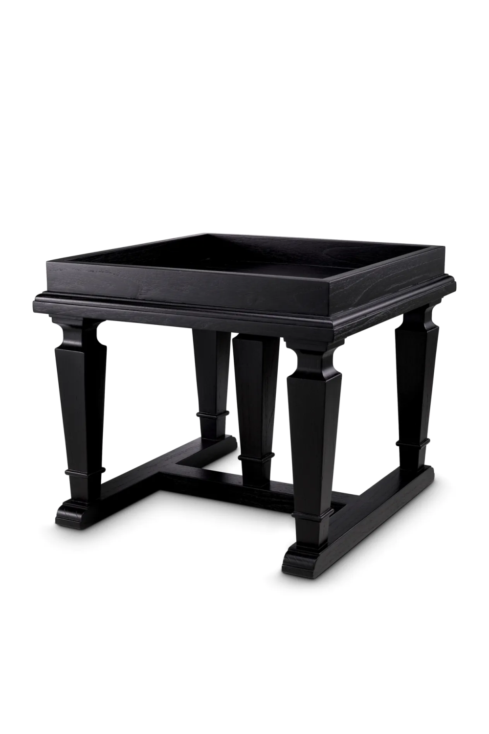 Black Square Side Table Americana | Eichholtz Miami