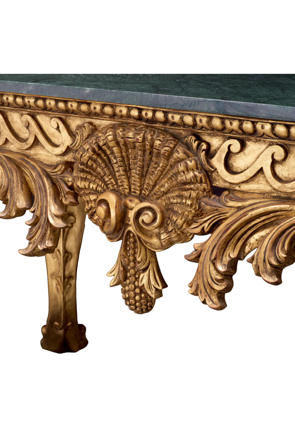 Green Marble Console Table Matthias | Eichholtz Miami