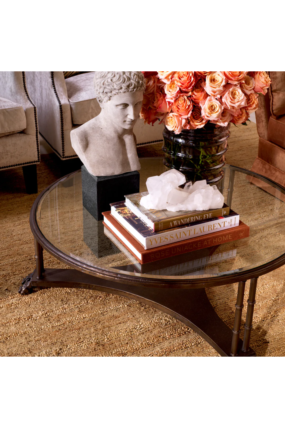 Marble Statue Bust Roman Imperial | Eichholtz Miami