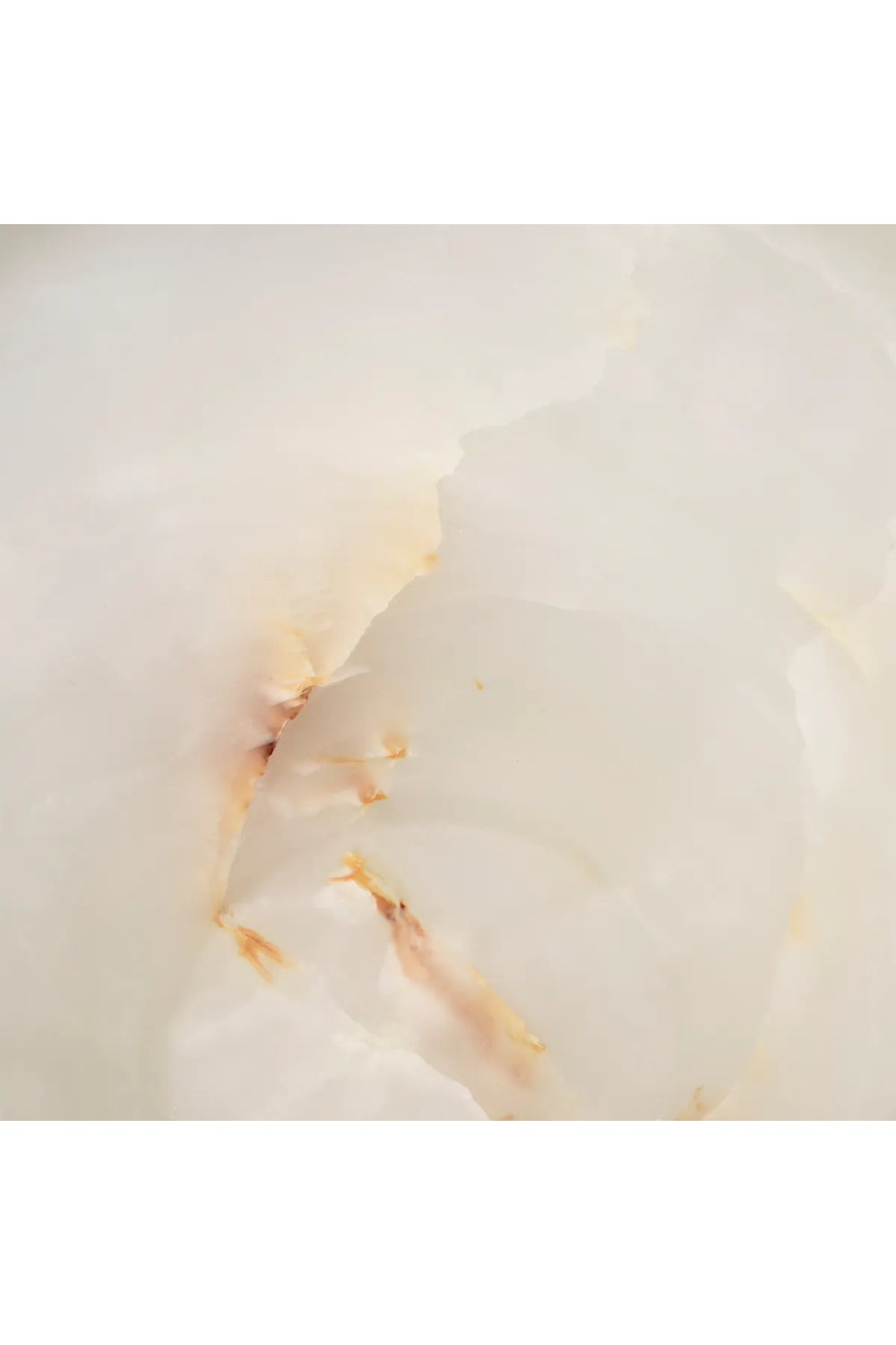 Natural Round Onyx Vase Fayum | Eichholtz Miami