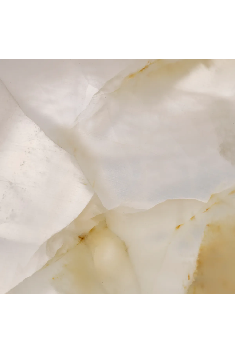 Natural Round Onyx Vase Fayum | Eichholtz Miami