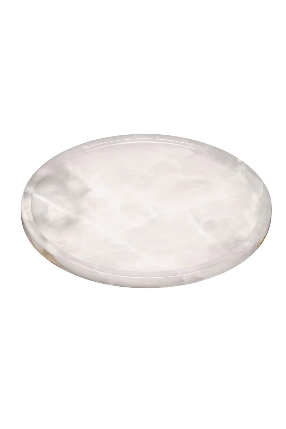Natural Round Onyx Tray Haraga | Eichholtz Miami