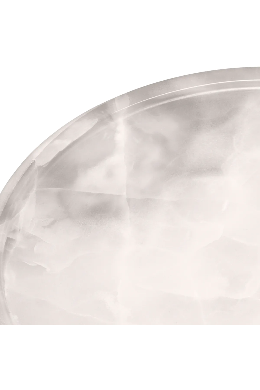 Natural Round Onyx Tray Haraga | Eichholtz Miami