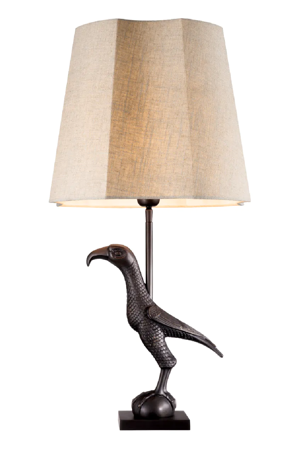 Bronze Table lamp Falcon | Eichholtz Miami