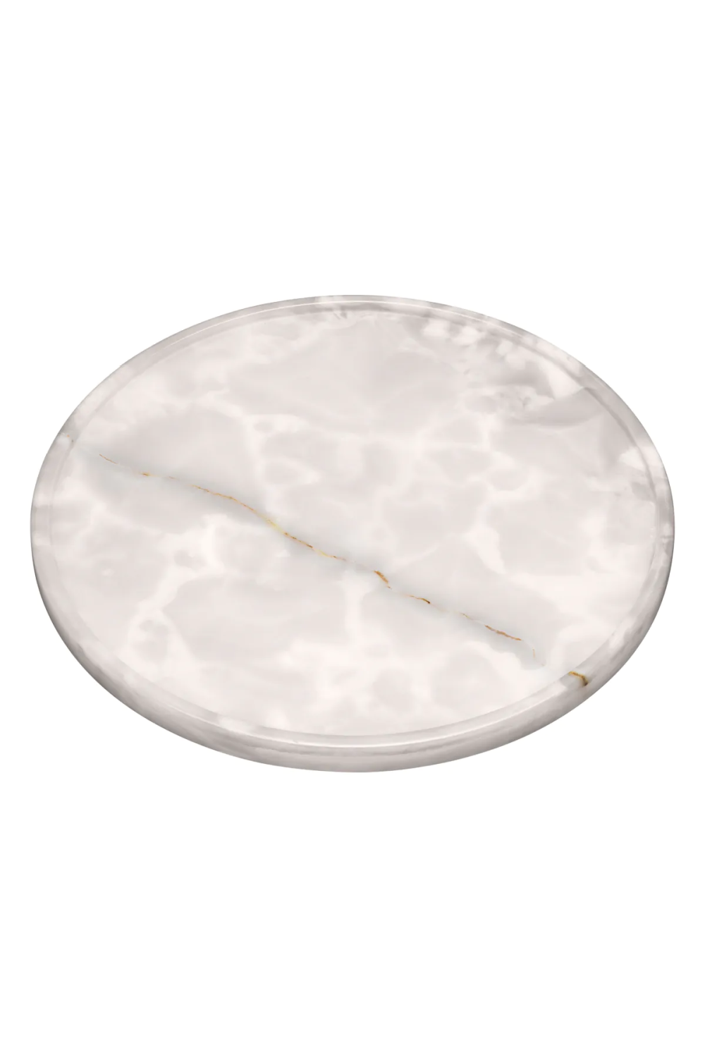 Natural Round Onyx Tray Haraga | Eichholtz Miami