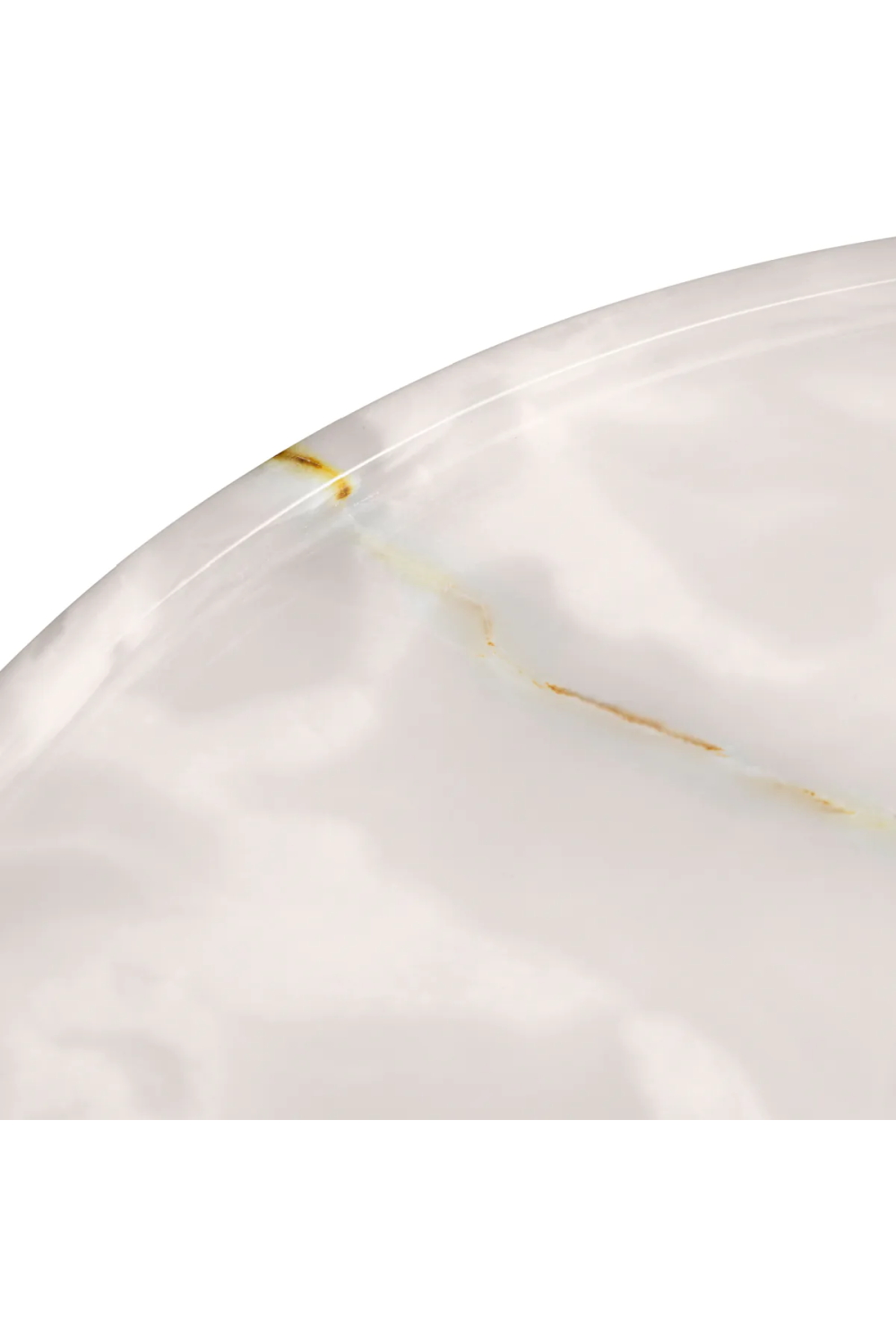 Natural Round Onyx Tray Haraga | Eichholtz Miami