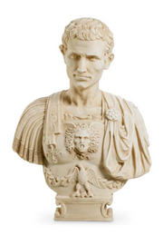 Rome Inspired Sculpture Bust of Julius Caesar | Eichholtz Miami