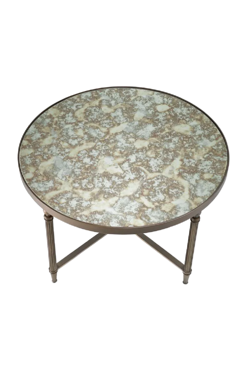 Bronze Round Coffee Table Bowery | Eichholtz Miami