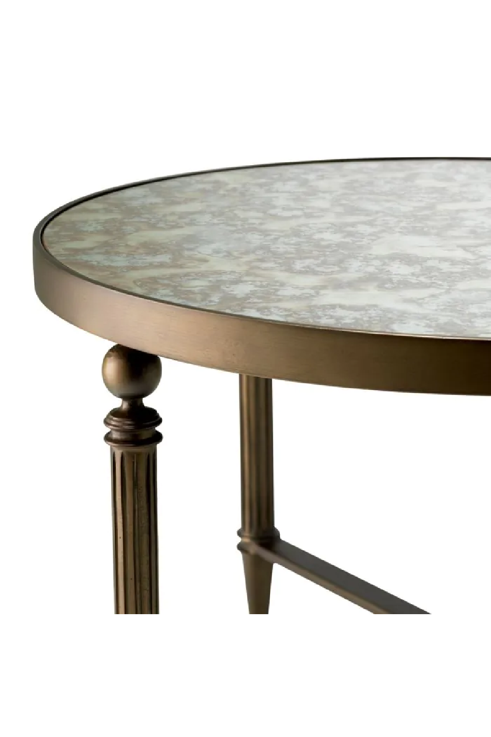 Bronze Round Coffee Table Bowery | Eichholtz Miami