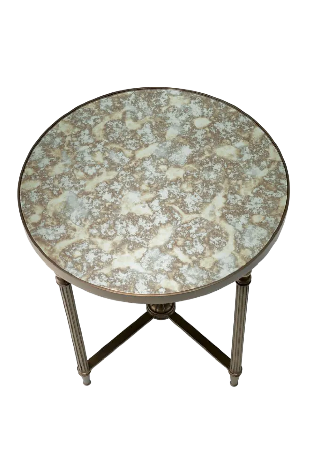 Bronze Round Side Table Bowery | Eichholtz Miami