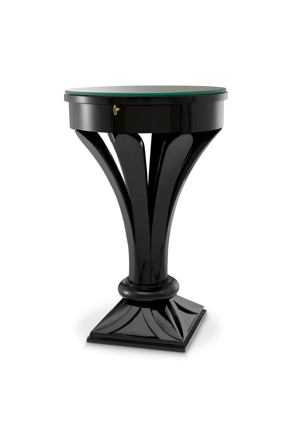 Round Glass Side Table Aswan | Eichholtz Miami