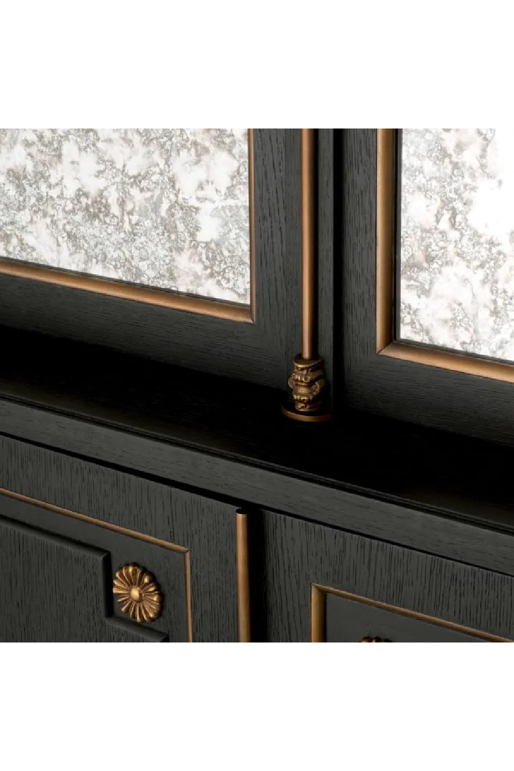 Antiqued Mirror Bar Cabinet Kellam | Eichholtz Miami