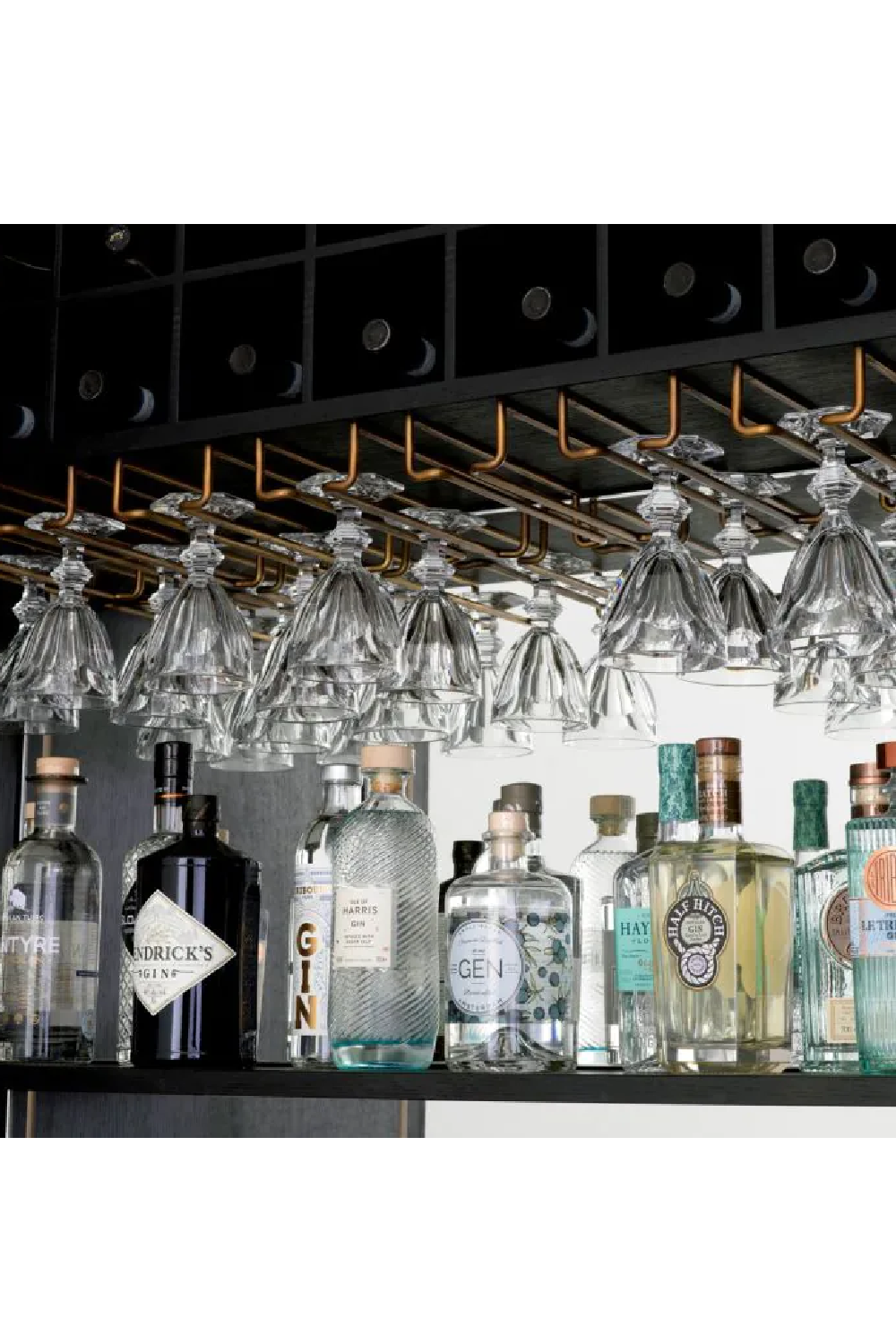 Antiqued Mirror Bar Cabinet Kellam | Eichholtz Miami