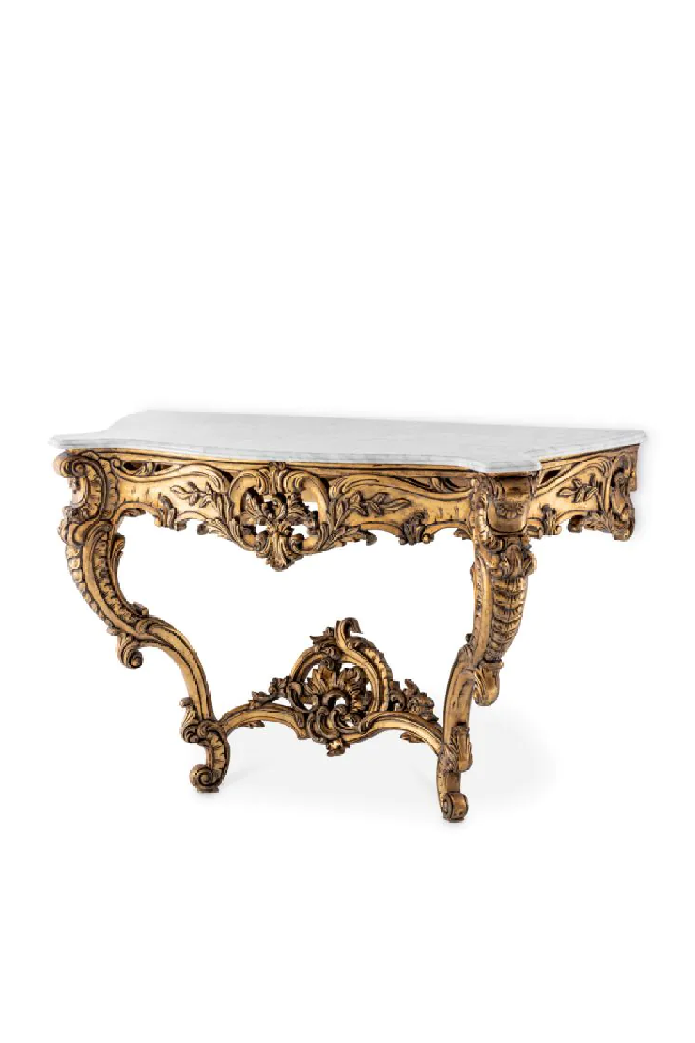 Carved Gold Console Table Rococo | Eichholtz Miami