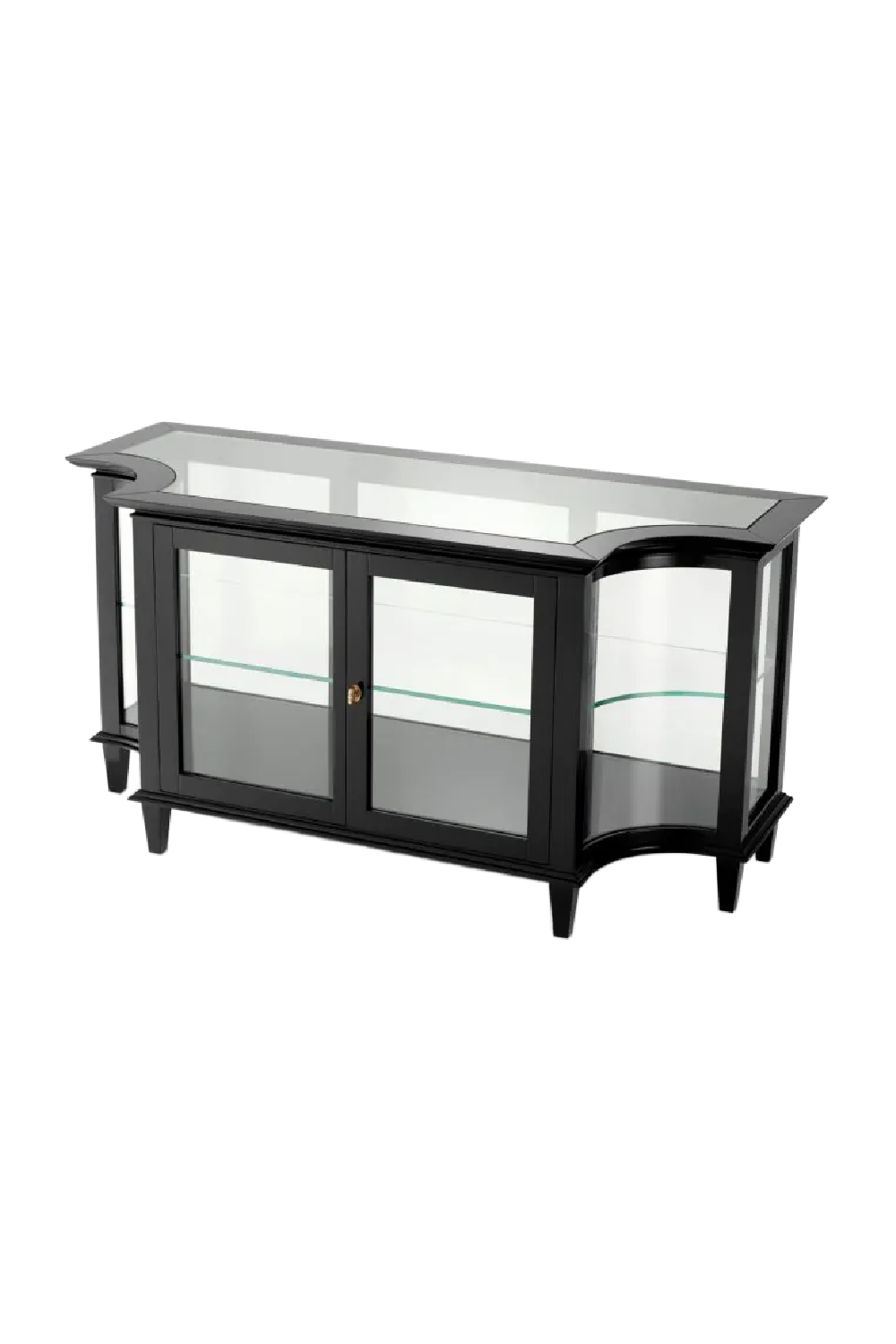 Glass Shelves Console Table Gala | Eichholtz Miami