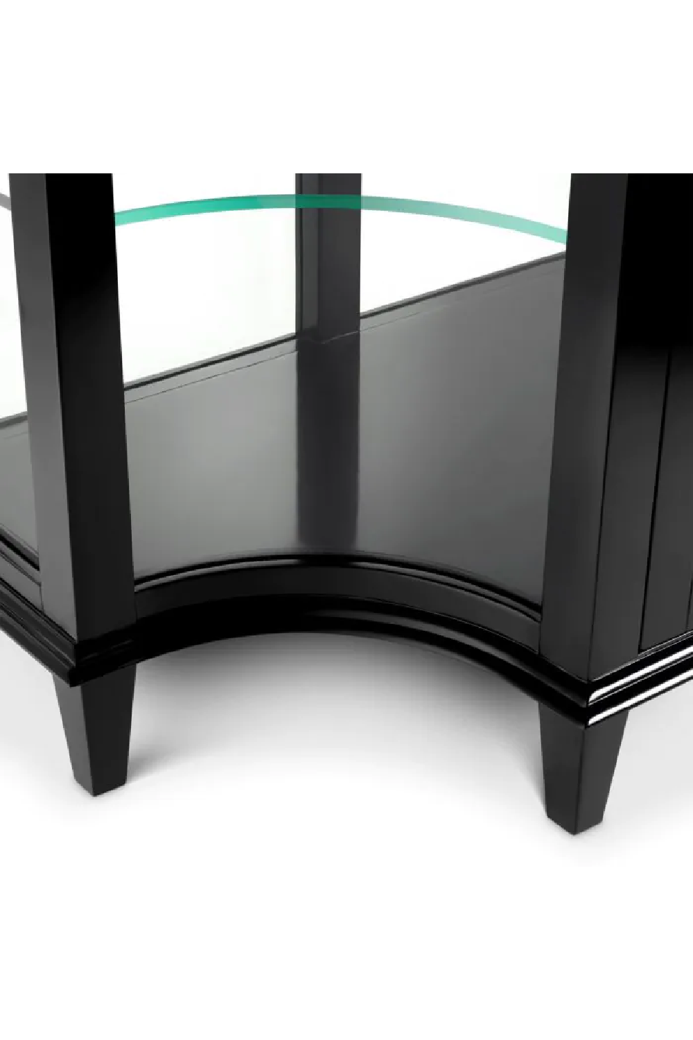 Glass Shelves Console Table Gala | Eichholtz Miami