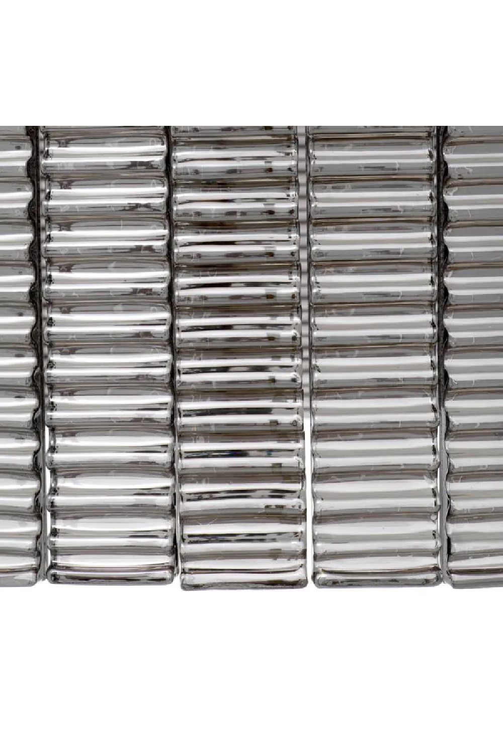 Ridged Glass Chandelier Imperial Double | Eichholtz Miami