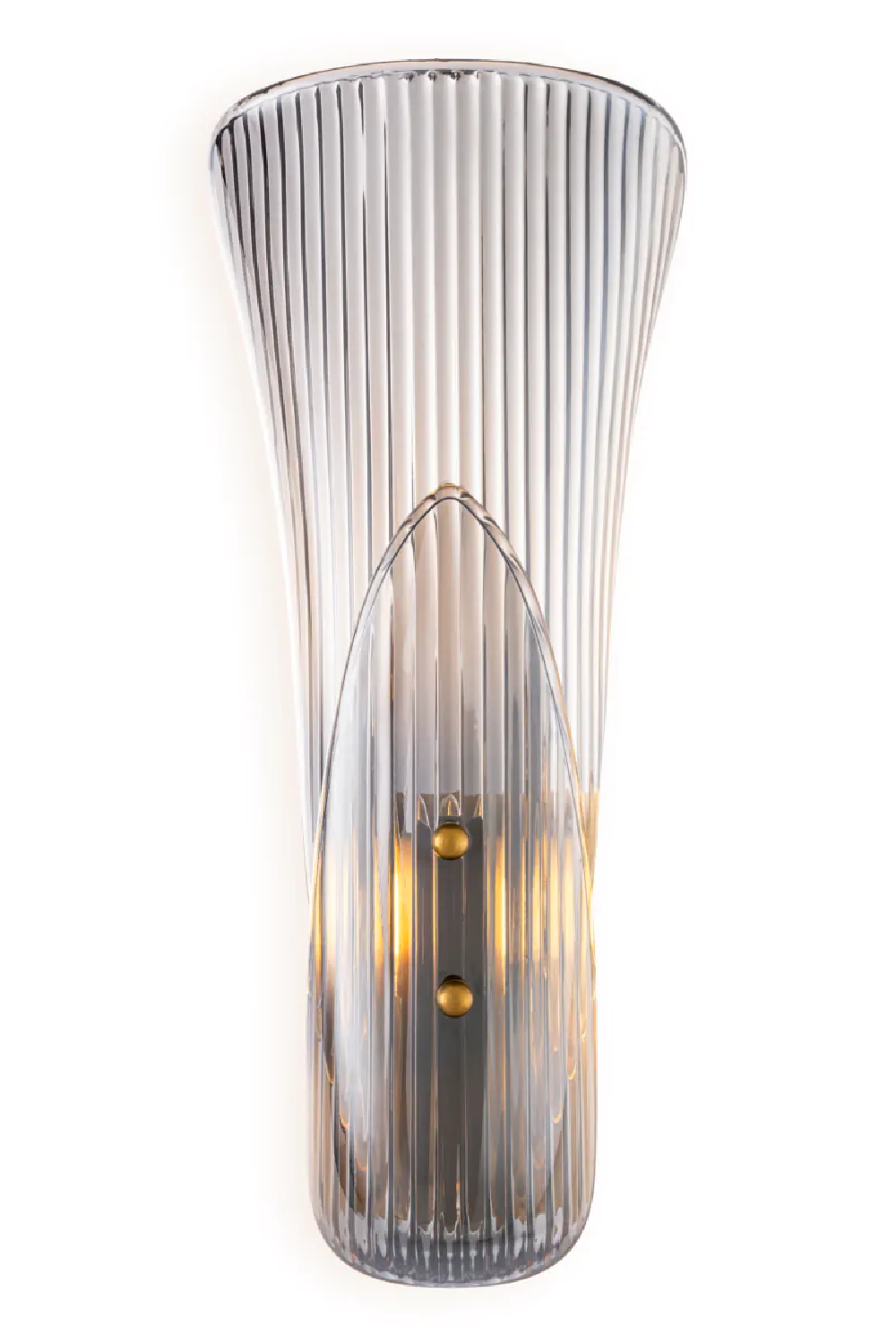Fluted Glass Wall Lamp Amun | Eichholtz Miami