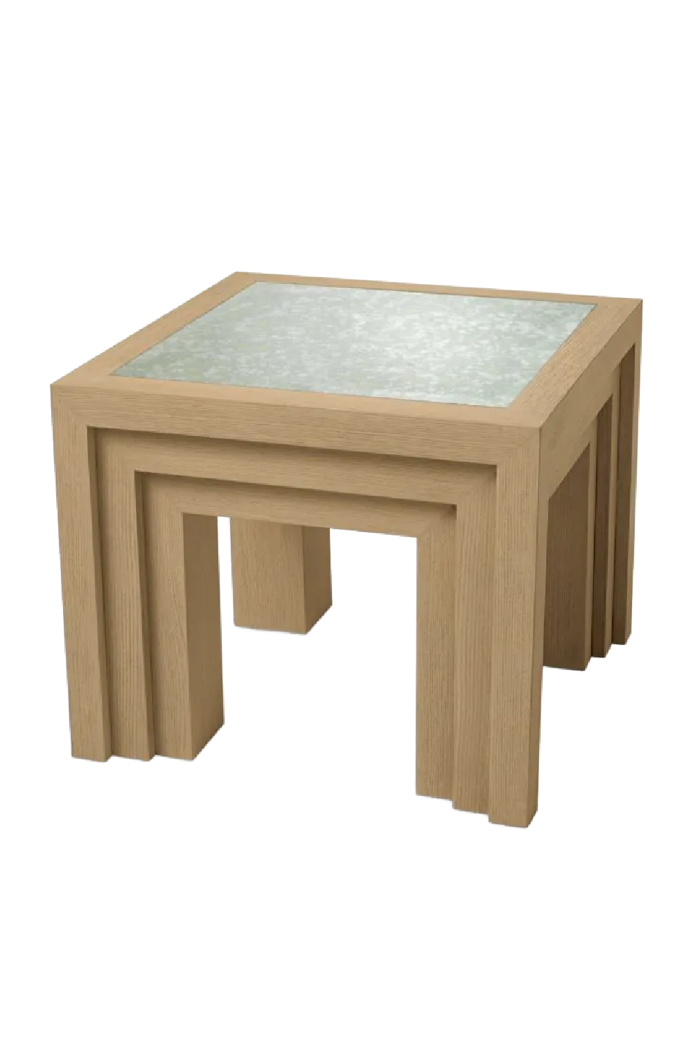 Mirror Square Side Table Metropolitan | Met x Eichholtz Miami