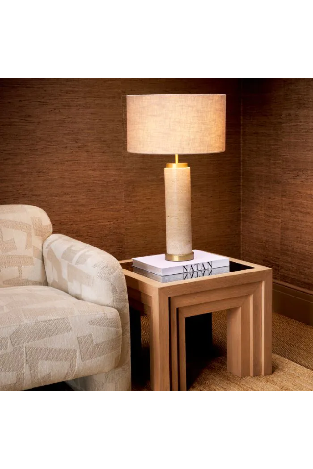 Mirror Square Side Table Metropolitan | Met x Eichholtz Miami