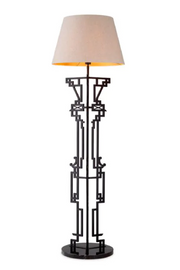Metal Fretwork Floor Lamp Thomas | Eichholtz Miami