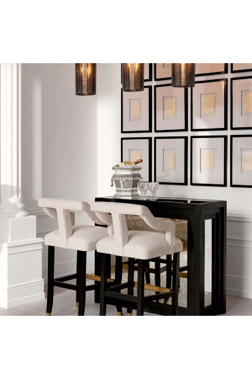 Egypt Inspired Wall Arts (4) Inlay Hatshepsut | Eichholtz Miami