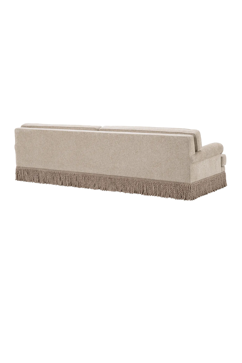 Beige Fringed Sofa Madison | Eichholtz Miami