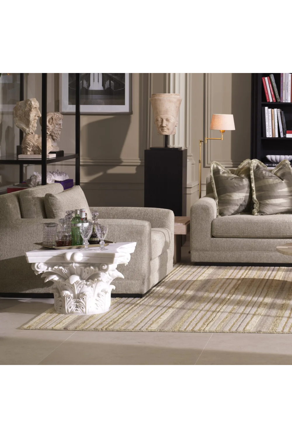 Fabric Lounge Chair Manhattan | Eichholtz Miami