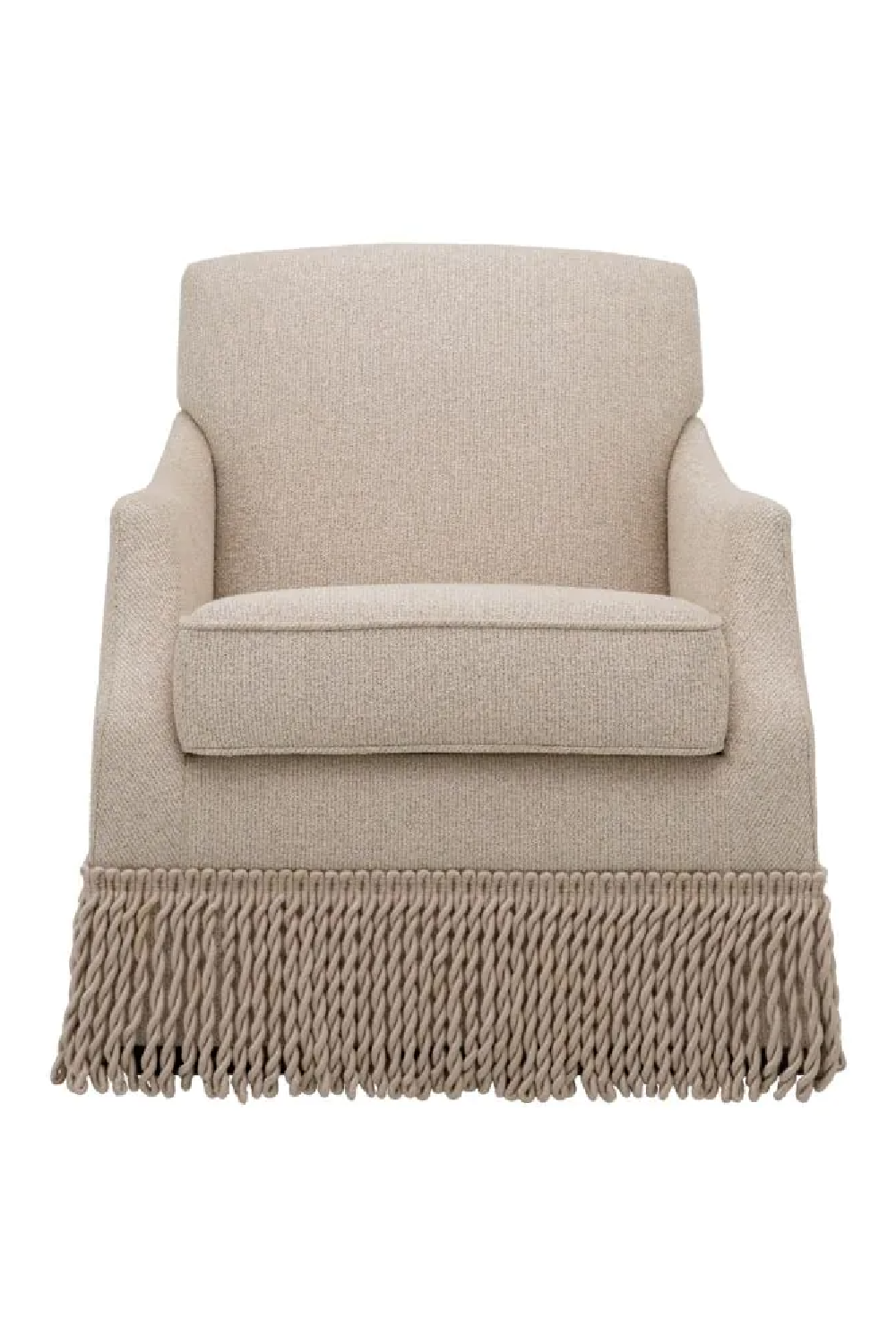 Twisted Fringe Swivel Chair Madison | Eichholtz Miami