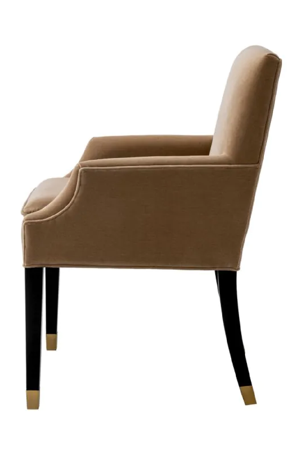 Brown Wool Dining Chair Clayton | Eichholtz Miami