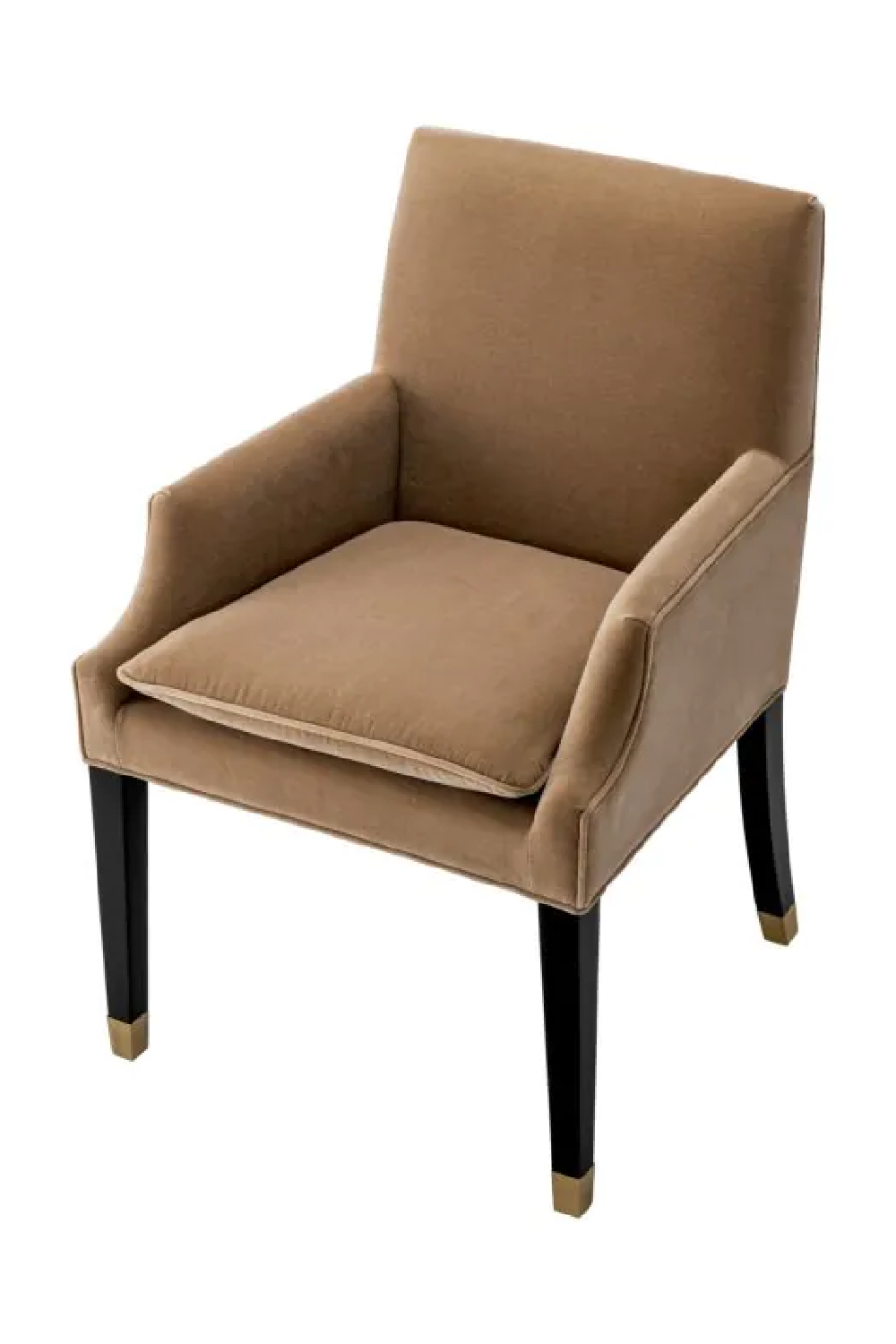 Brown Wool Dining Chair Clayton | Eichholtz Miami