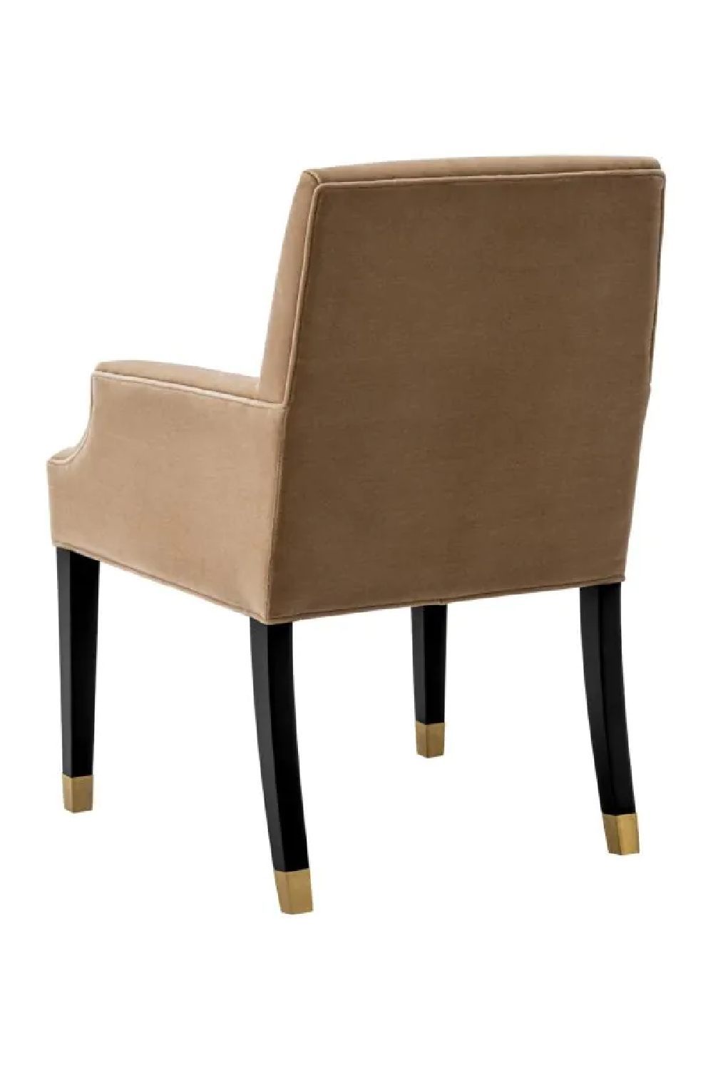 Brown Wool Dining Chair Clayton | Eichholtz Miami