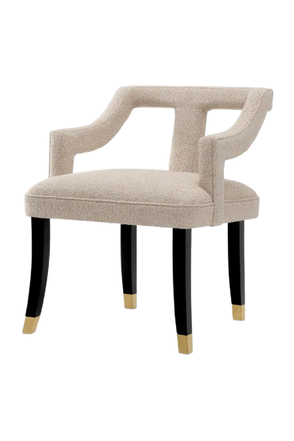 Beige Upholstered Dining Chair Roumier | Eichholtz Miami