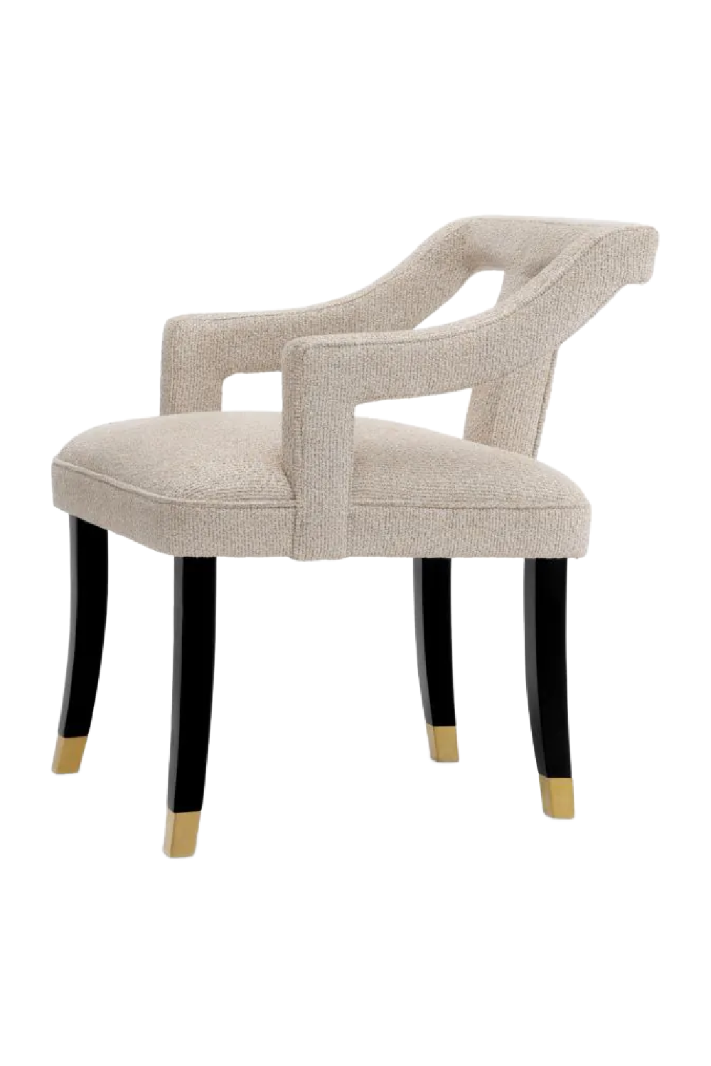 Beige Upholstered Dining Chair Roumier | Eichholtz Miami