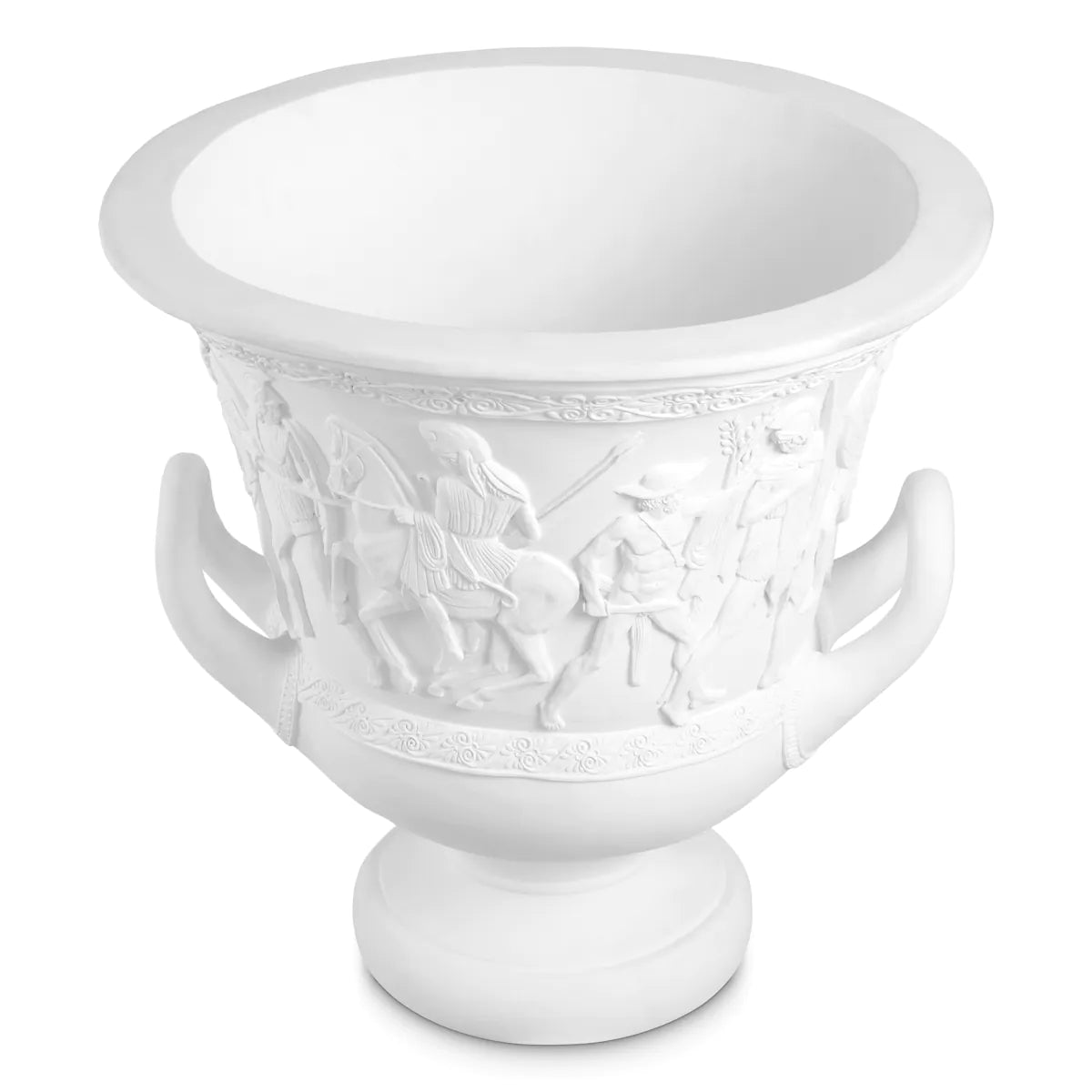 White Greek Inspired Vase Hydria | Eichholtz Miami