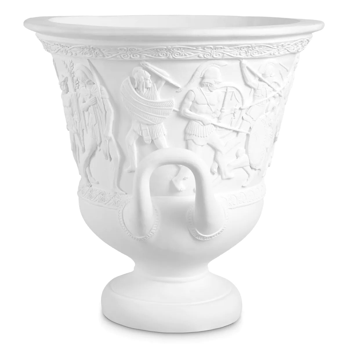 White Greek Inspired Vase Hydria | Eichholtz Miami