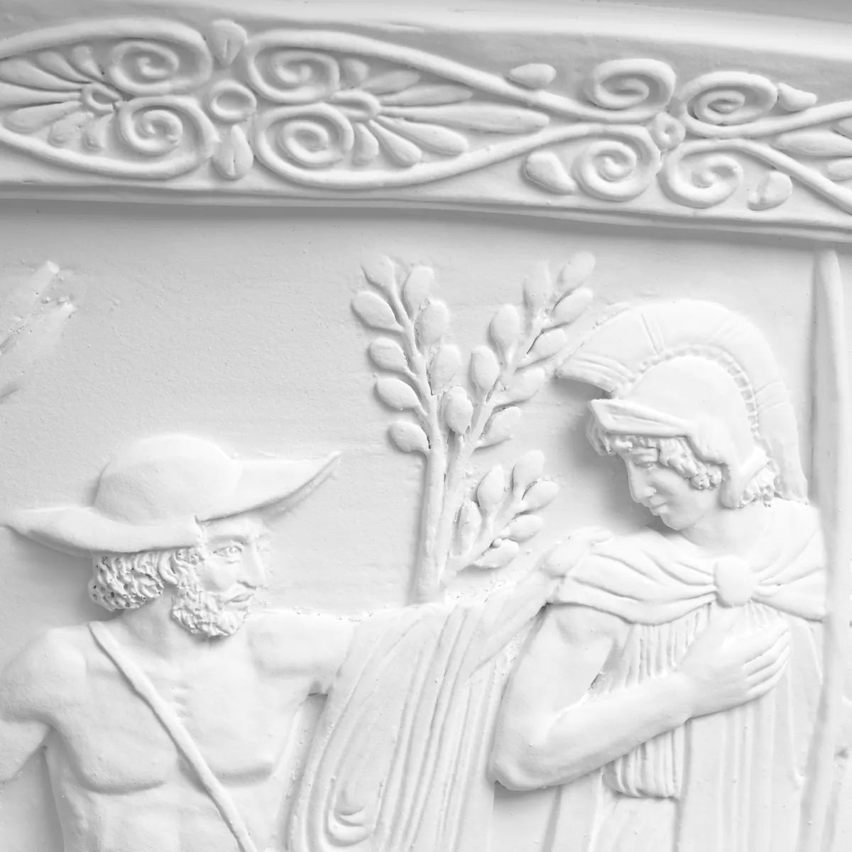 White Greek Inspired Vase Hydria | Eichholtz Miami