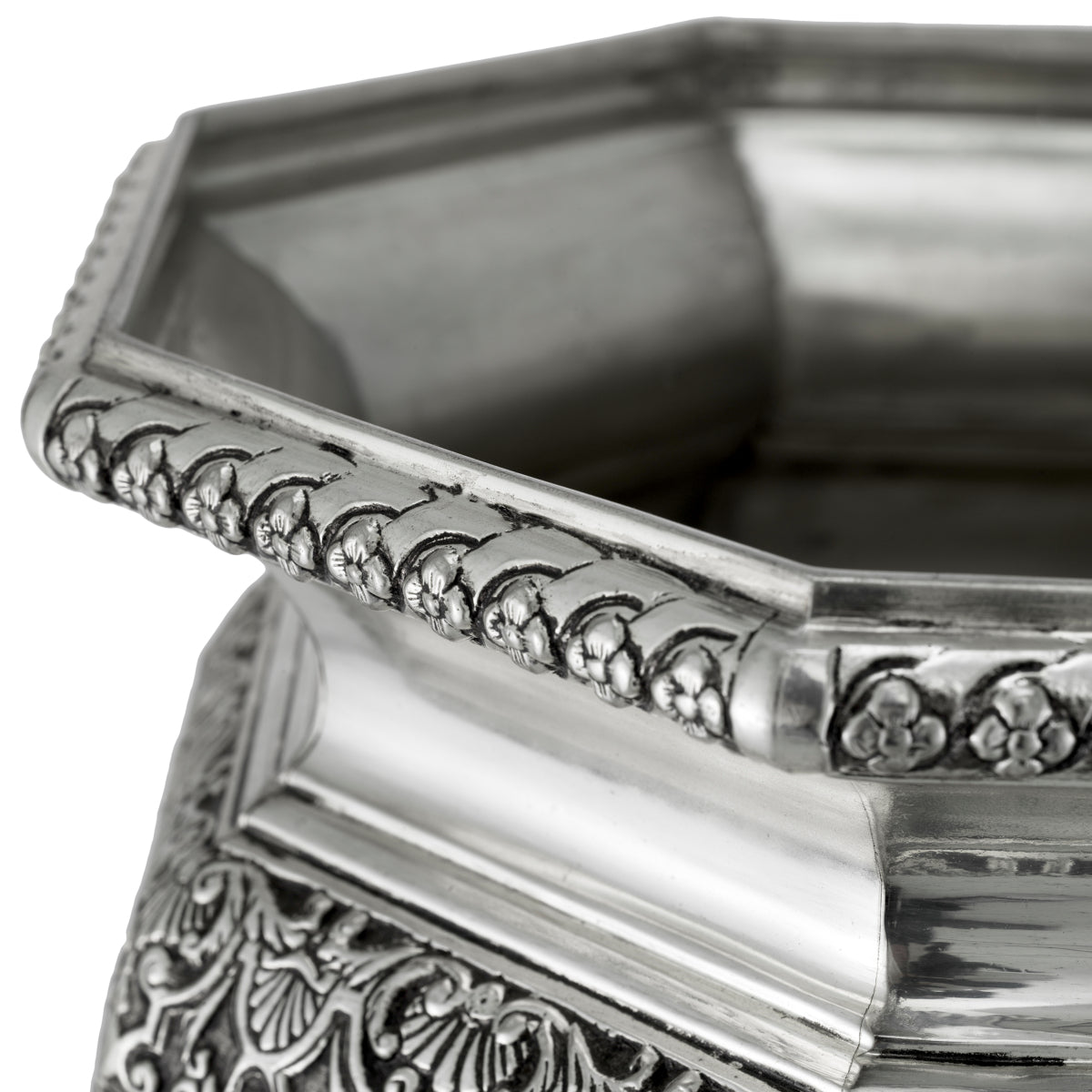 Silver Wine Cooler Object Walpole | The Met x Eichholtz Miami