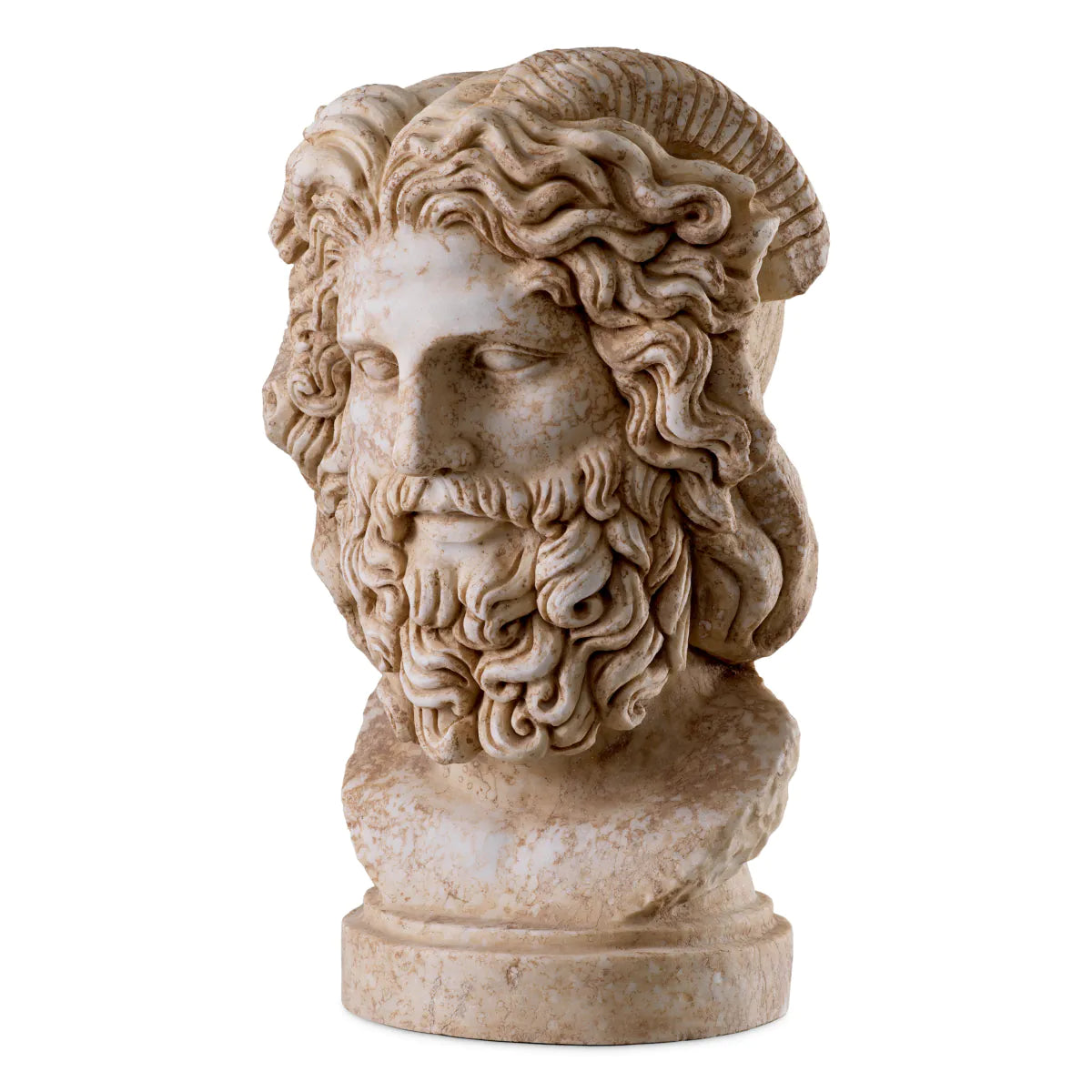 Greek God Marble Statue Zeus | Eichholtz Miami