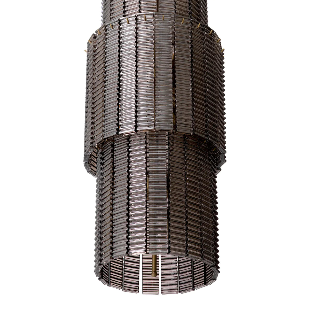 Ridged Glass Chandelier Imperial | Eichholtz Miami